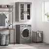 Image de vidaXL Armoire murale sonoma gris 69,5x34x90 cm