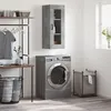 Image de vidaXL Armoire murale gris bÃ©ton 34,5x34x90 cm