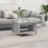 Image de vidaXL Table basse sonoma gris 60x50x40 cm bois d'ingÃ©nierie