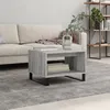 Image de vidaXL Table basse sonoma gris 60x50x40 cm bois d'ingÃ©nierie