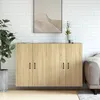 Image de vidaXL Armoires murales 2 pcs chÃªne sonoma bois d'ingÃ©nierie