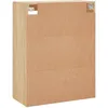 Image de vidaXL Armoires murales 2 pcs chÃªne sonoma bois d'ingÃ©nierie