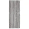 Image de vidaXL Armoires murales 2 pcs sonoma gris bois d'ingÃ©nierie