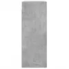 Image de vidaXL Armoires murales 2 pcs gris bÃ©ton bois d'ingÃ©nierie