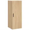 Image de Vidaxl Buffet Haut ChÃªne Sonoma 34,5x34x180 Cm Bois D'ingÃ©nierie
