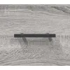 Image de vidaXL Buffet haut Sonoma gris 34,5x34x180 cm Bois d'ingÃ©nierie