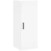 Image de vidaXL Buffet haut Blanc 34,5x34x180 cm Bois d'ingÃ©nierie
