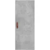 Image de vidaXL Buffet haut Gris bÃ©ton 34,5x34x180 cm Bois d'ingÃ©nierie