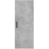 Image de vidaXL Buffet haut Gris bÃ©ton 34,5x34x180 cm Bois d'ingÃ©nierie