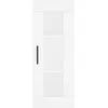 Image de vidaXL Buffet haut Blanc 34,5x34x180 cm Bois d'ingÃ©nierie