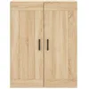 Image de Vidaxl Buffet Haut ChÃªne Sonoma 69,5x34x180 Cm Bois D'ingÃ©nierie
