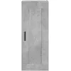 Image de vidaXL Buffet haut Gris bÃ©ton 34,5x34x180 cm Bois d'ingÃ©nierie