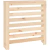 Image de Cache-Radiateur Avec Design De Flux D'air Thermique & ÃtagÃ¨re 79,5x19x84 Cm Bois Massif Pin