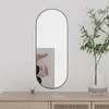 Image de vidaXL Miroir mural 20x50 cm Verre Ovale