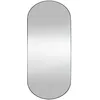 Image de vidaXL Miroir mural 35x80 cm Verre Ovale