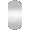 Image de vidaXL Miroir mural 45x100 cm Verre Ovale
