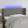 Image de vidaXL Lit Ã  sommier tapissier avec matelas Bleu 90x200 cm Tissu
