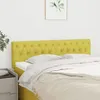 Image de vidaXL Lit Ã  sommier tapissier avec matelas Noir 100x200 cm Tissu