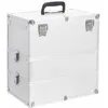 Image de vidaXL Lit Ã  sommier tapissier avec matelas Noir 140x190 cm Tissu