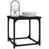 Image de Bouts de canapé, guéridons VidaXL  Table d'appoint  Bois d'ingénierie Noir 40x40x40 cm P31599801