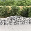 Image de Vidaxl Paniers Ã Gabions ArquÃ©s 10 Pcs 400x50x60/80 Cm Fer GalvanisÃ©