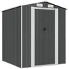 Image de Vidaxl Abri De Jardin Anthracite 192x274x223 Cm Acier GalvanisÃ©