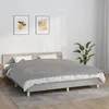 Image de Vidaxl Couverture LestÃ©e Gris 155x220 Cm 7 Kg Tissu