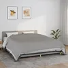 Image de Vidaxl Couverture LestÃ©e Gris 220x260 Cm 11 Kg Tissu