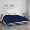 Image de Vidaxl Couverture LestÃ©e Bleu 235x290 Cm 11 Kg Tissu