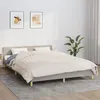 Image de vidaXL Couverture lestÃ©e CrÃ¨me clair 200x200 cm 13 kg Tissu