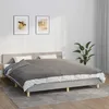 Image de Vidaxl Couverture LestÃ©e Avec Housse Gris 155x220 Cm 7 Kg Tissu