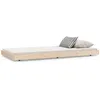 Image de vidaXL Cadre de lit sans matelas 90x190 cm bois de pin massif