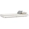 Image de vidaXL Cadre de lit Blanc 75x190 cm Bois de pin massif
