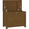 Image de vidaXL BoÃ®te de rangement Marron miel 60x32x45,5 cm Bois massif de pin