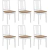 Image de vidaXL Bo?te Â¿Â¿ linge Blanc 44x44x66 cm Bois massif de pin