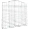 Image de Vidaxl Panier De Gabions ArquÃ© 200x30x180/200 Cm Fer GalvanisÃ©