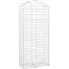 Image de Vidaxl Panier De Gabions ArquÃ© 100x50x220/240 Cm Fer GalvanisÃ©