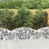 Image de Vidaxl Panier De Gabions ArquÃ© 150x50x40/60 Cm Fer GalvanisÃ©