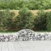 Image de Vidaxl Panier De Gabions ArquÃ© 200x50x40/60 Cm Fer GalvanisÃ©