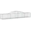 Image de Vidaxl Panier De Gabions ArquÃ© 300x50x40/60 Cm Fer GalvanisÃ©