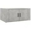 Image de vidaXL Table basse Gris bÃ©ton 80x50x36 cm Bois d'ingÃ©nierie