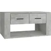 Image de vidaXL Table basse Gris bÃ©ton 80x50x40 cm Bois d'ingÃ©nierie