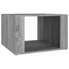 Image de vidaXL Table de chevet Sonoma gris 57x55x36 cm Bois d'ingÃ©nierie