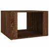 Image de vidaXL Table de chevet ChÃªne marron 57x55x36 cm Bois d'ingÃ©nierie