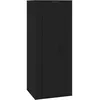 Image de vidaXL Meuble TV mural Noir 40x34,5x100 cm