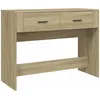 Image de Table Console ChÃªne Sonoma 100x39x75 Cm Bois D'ingÃ©nierie Vidaxl Vidaxl