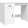 Image de vidaXL Bureau Blanc 100x49x75 cm Bois d'ingÃ©nierie