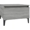 Image de vidaXL Table d'appoint Sonoma gris 50x46x35 cm Bois d'ingÃ©nierie