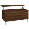 Image de vidaXL Table basse ChÃªne marron 90x44,5x45 cm Bois d'ingÃ©nierie