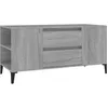 Image de vidaXL Meuble TV Sonoma gris 102x44,5x50 cm Bois d'ingÃ©nierie